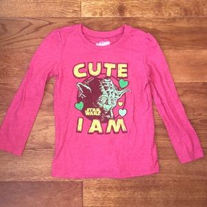 Old Navy Collectabilitees Yoda Shirt 4T